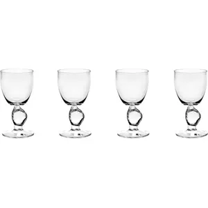 Serax - Verres à vin Out of lines, Uncharted - Set de 4 Transparent S
