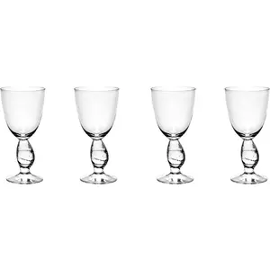 Serax - Verres à vin Out of lines, Uncharted - Set de 4 Transparent M