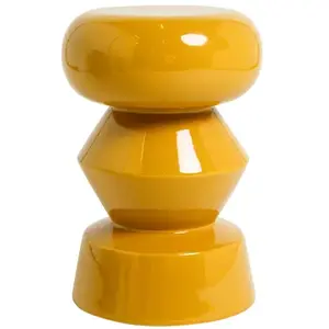 Made in design Editions - Table d'appoint 25 ans MID - Jaune - Grès ém...Vendu parmade-in-design