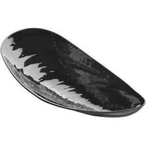Serax - Plat de service Les objets Moulversants - Noir - Porcelaine ém...Vendu parmade-in-design