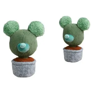 Peluche Disney Plante Mickey 18 cm pas cher