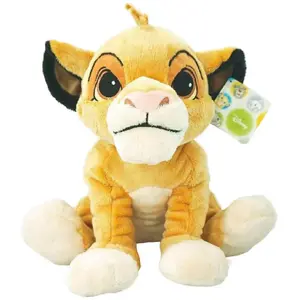 Peluche Disney Il Re Leone Simba - Marron et beige - 35 cm - Plush - Disney - Peluche pas cher
