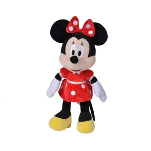 Personnage en peluche Disney Minnie Rouge 25 cm pas cher
