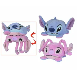 Peluche Disney Lilo Et Stitch Angel Réversible 8 cm pas cher