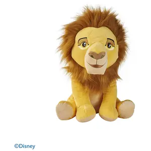 SIMBA Peluche Mufasa Roi Lion 45cm pas cher