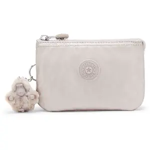 Comparateur de prix : Kipling Pochette Creativity S Metallic Glow Doré Petit Femme 100% Polyamide