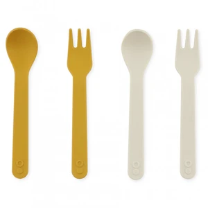 Trixie - Fourchette et cuillère 2 pack Mustard - Trixie pas cher