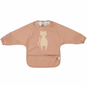 Comparateur de prix : Trixie - Bavoir à Manches Longues Imperméable avec Poche (Mrs. Cat), Taille unique