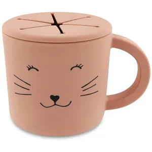 TRIXIE Tasse à goûter en silicone Mrs. Cat pas cher
