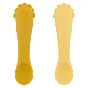 Lot de 2 cuillères pour bébé Mr. Lion