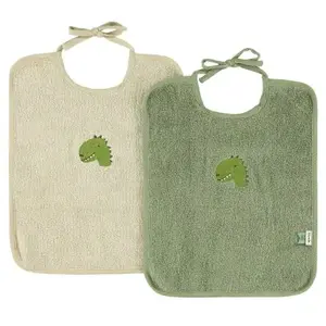 Trixie Lot De 2 Bavoirs Xl Mr. Dino pas cher