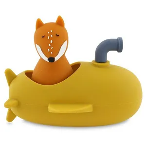 Trixie Jouet De Bain Sous-Marin Mr Fox - Jaune pas cher