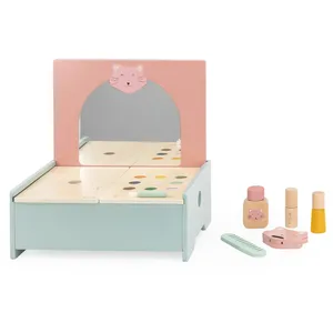 Trixie Coiffeuse avec miroir en bois All animals pas cher