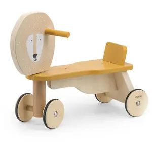 Trixie - Vélo à 4 Roues en Bois certifié FSC - Draisienne pour Enfants à partir de 1 an - Mr. Lion