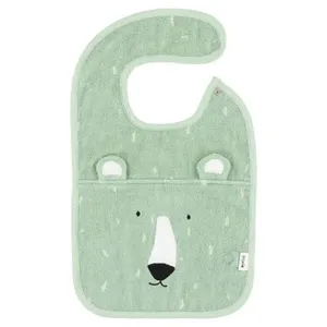 Trixie bavoir M.Ours Polaire 44 x 26 cm coton bio vert