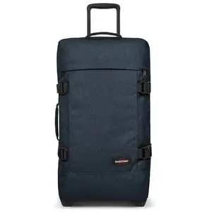 Comparateur de prix : Sac de voyage Eastpak Tranverz Triple Denim Taille M 78 L Bleu marine