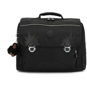 Kipling cartable Iniko True Black 40 cm pas cher