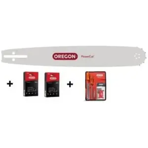 Kit Forestier Pro Oregon 649557 - Guide chaîne + 2 chaînes + Kit D'aff...Vendu parjardin-affaires