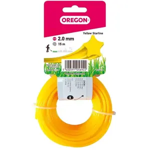 Comparateur de prix : Oregon Fil étoile à bords tranchant Oregon - Longueur 15 m - Diamètre 2 mm