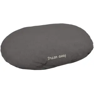 Flamingo Coussin Dream Away Oval Gris 50x40x8CM pas cher