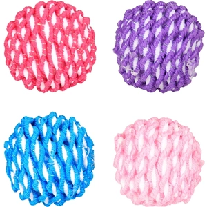 Jouet Chat - Flamingo Balle Luke x1 - Ø 4 cm - coloris aléatoire pas cher
