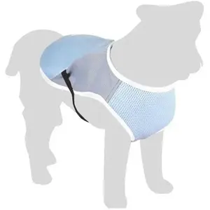 Comparateur de prix : Textile Chien - Flamingo Manteau rafraîchissant Taille S Bleu - 30 cm