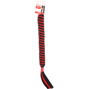 Jouet Chien - Flamingo Jouet Movas Bâton tissé Rouge et noir - 50 x 3,7 cm pas cher