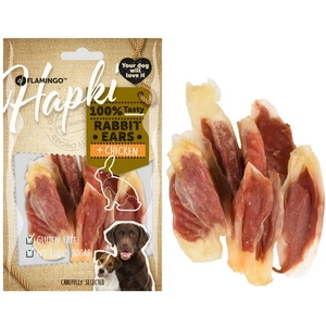 Comparateur de prix : Flamingo HAPKI Oreilles de Lapin enroulées avec Poulet 85 g