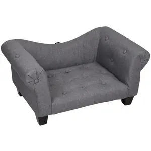 Flamingo Sofa MAXIMILIEN Gris 71x45x34CM pas cher