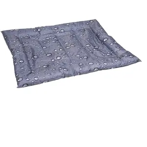 Comparateur de prix : Tapis rafraîchissant Fresk Drop de Flamingo, gris, taille L:  L 91 x l 76 cm