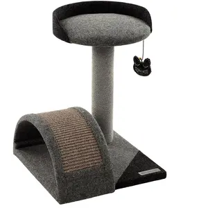 Comparateur de prix : Cat Scratching Tree Gene Grey 35x35x45 cm FLAMINGO