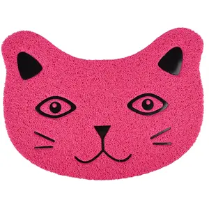 Tapis de maison de toilette Flamingo Pancho pour chat - rose fuchsia pas cher