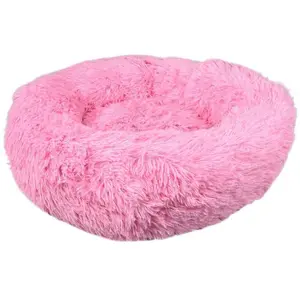 Comparateur de prix : Flamingo Coussin pour Chien Krems Donut Rond Rose - diamètre 50cm
