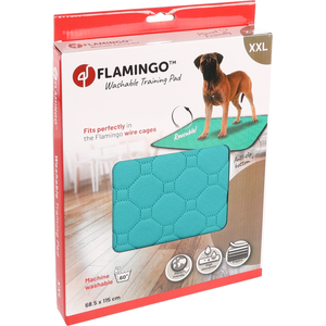 Comparateur de prix : FLAMINGO Tapis de dressage antidérapant lavable Patsy XXL Vert TU