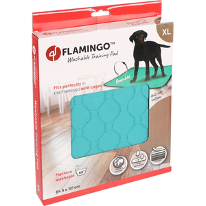 Comparateur de prix : FLAMINGO Tapis de dressage antidérapant lavable Patsy XL Vert TU