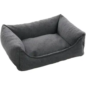 Comparateur de prix : Panier pour chien rectangle Flamingo Avalon Gris 80x67x22 cm 522623