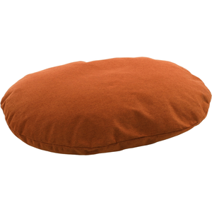 Couchage   Flamingo Coussin Ziva Ovale Terre Cuite   90 x 66 x 8 cm pas cher