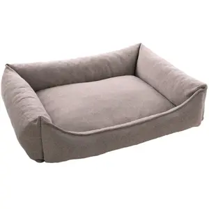 Comparateur de prix : Flamingo Panier Avalon RECTANGULAIRE + Fermeture Eclair Gris Clair 80x67x22CM