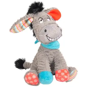 Jouet Chien - Flamingo Peluche âne assis Molly Gris - 16 x 12 x 20 cm pas cher