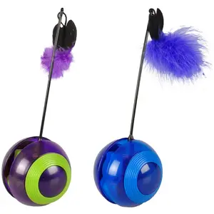 Jouet Chat - Flamingo Balle Trumbler x1 - 23,5 cm - coloris aléatoire pas cher