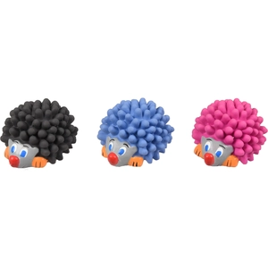 Flamingo Jouet pour Chien Latex Pret Herisson Display Ass 3 Couleurs 7CM pas cher