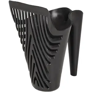 Hygiène Chat - Flamingo Pelle à litière Cup 2 Noir - 11,5 x 10 x 16 cm pas cher