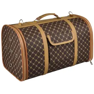 Comparateur de prix : FLAMINGO Sac de transport pour animaux Chloe 2 Marron 45x26x26 cm TU