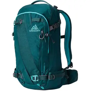Gregory Targhee 30 - Sac à dos ski femme Jade Green S / M pas cher