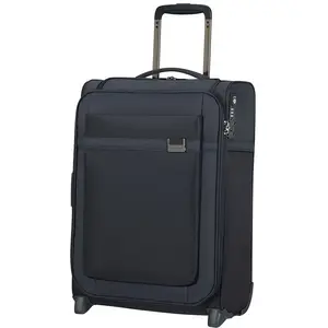 Samsonite Valise cabine souple Airea Extensible 2 roues 55 cm Dark blue pas cher