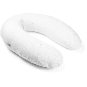 Comparateur de prix : Doomoo Grand Coussin Multi-Usage Buddy Silver Dots - Blanc