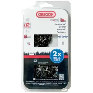 Comparateur de prix : Chaîne tronçonneuse Oregon 564443 - lot de 2 5400182986096