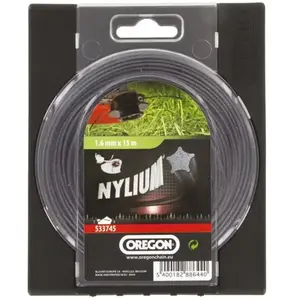 Comparateur de prix : OREGON - Fil Nylium pour coupe -bordure 1,6 mm x 15 m
