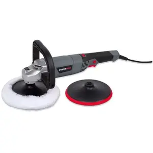 Powerplus - Polisseuse d'angle 1200 w POWE41030 avec accessoires pas cher