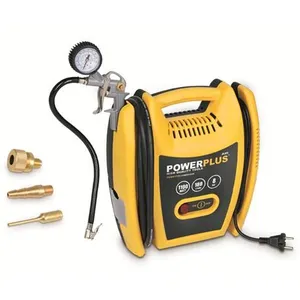 Comparateur de prix : POWERPLUS Compresseur 1100W sans huile & sans cuve + 5ACC